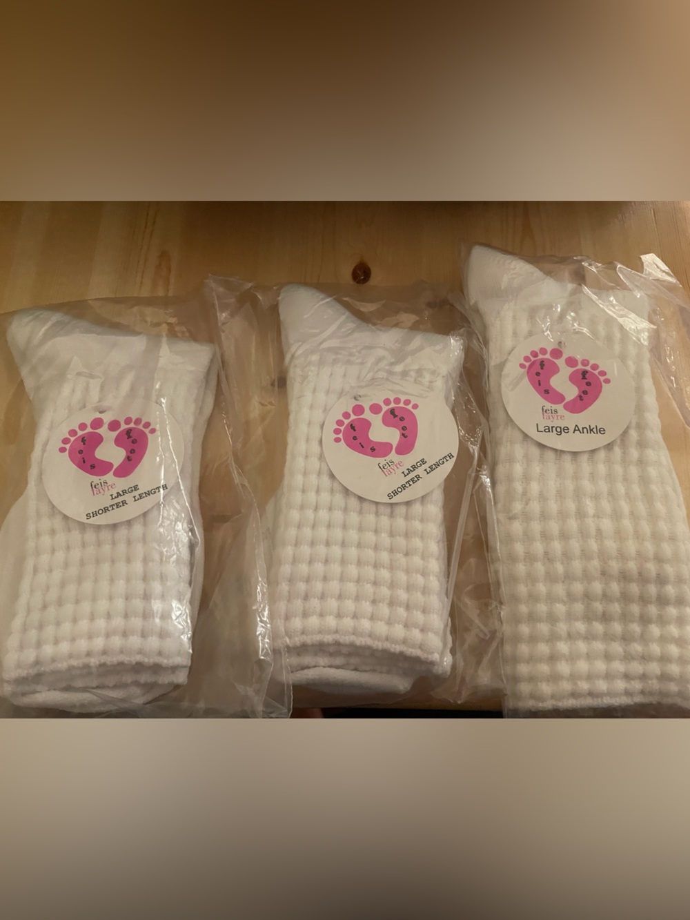 NWT- 3 pairs of Irish Dance Feis Fayre Socks